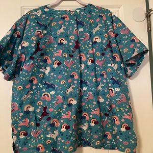 Plus size Scrub Tops